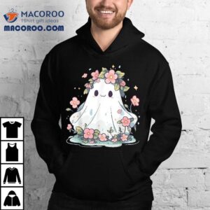 Halloween Shirt Floral Ghost Costume