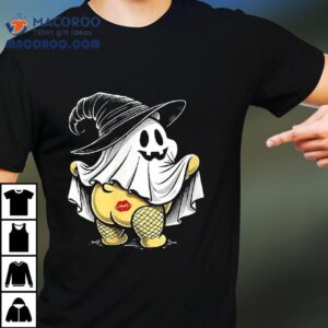 Halloween Funny Ghost Freak In The Sheet Cute Shirt