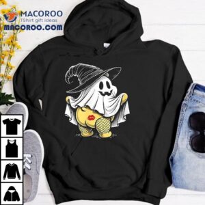 Halloween Funny Ghost Freak In The Sheet Cute Tshirt