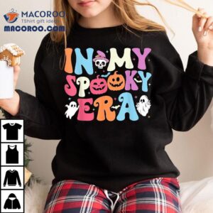 Halloween In My Spooky Era Ghost Groovy Shirt