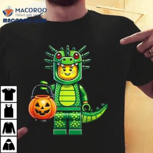 Halloween Master Builder Dragon Kids Building Blocks Bricks Shirt