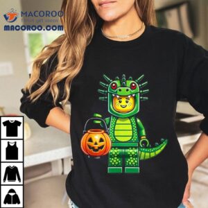 Halloween Master Builder Dragon Kids Building Blocks Bricks Tshirt