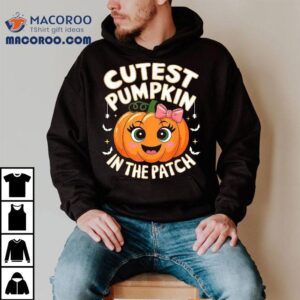 Halloween S For Girls Kids Cutest Pumpkin In The Patch Tshirt