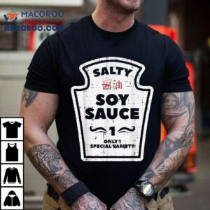 Halloween Salty Soy Sauce Family Match Costume Kid Shirt
