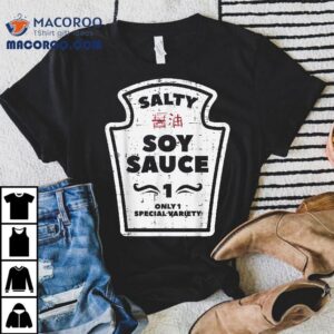 Halloween Salty Soy Sauce Family Match Costume Kid Tshirt