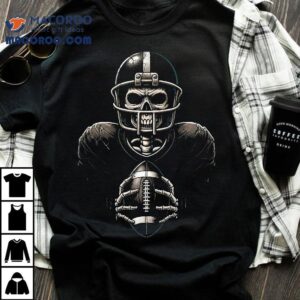 Halloween Skeleton Football Player Spooky Sports Graphic Shirt 2 Halloween Skeleton Football Player Spooky Sports Graphic Tshirt