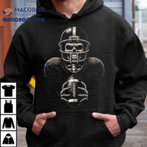 Halloween Skeleton Football Player Spooky Sports Graphic Shirt 3 Halloween Skeleton Football Player Spooky Sports Graphic Tshirt