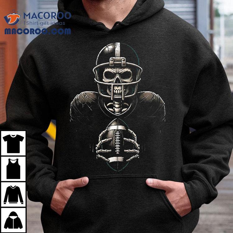 Halloween Skeleton Football Player Spooky Sports Graphic Shirt Halloween Skeleton Football Player Spooky Sports Graphic Shirt