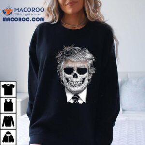 Halloween Tshirt Orange Trump American Horror Party Costume Shirt