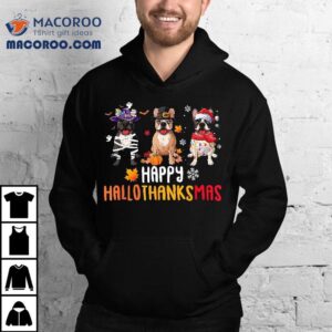 Halloween Thanksgiving Christmas Funny French Bulldog Dogs Tshirt