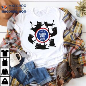 Harris Walz Cats Tshirt