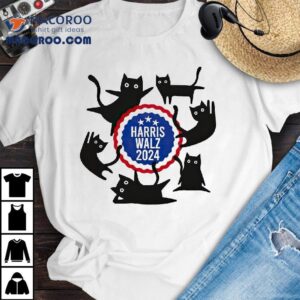 Harris Walz Cats Tshirt