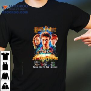 Harry Potter Th Anniversary Thank You For The Memories Tshirt