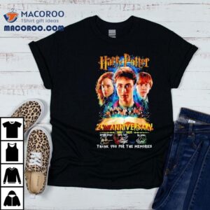 Harry Potter Th Anniversary Thank You For The Memories Tshirt