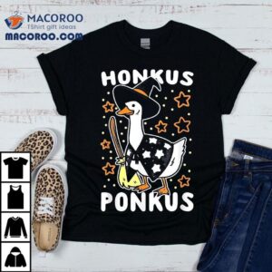 Honkus Ponkus Goose Halloween Tshirt