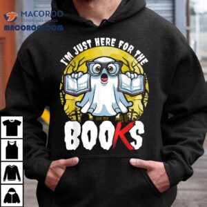 I’m Just Here For The Books Funny Halloween Party Costume Shirt