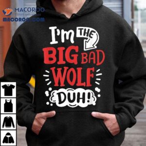 I’m The Bad Wolf Funny Easy Halloween Costume Kids Shirt