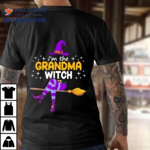 Im The Grandma Witch Halloween Family Matching Group Costume Shirt