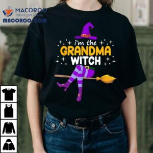 Im The Grandma Witch Halloween Family Matching Group Costume Shirt