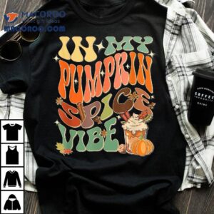 In My Pumpkin Spice Vibe Halloween Thanksgiving Fall Harves Tshirt