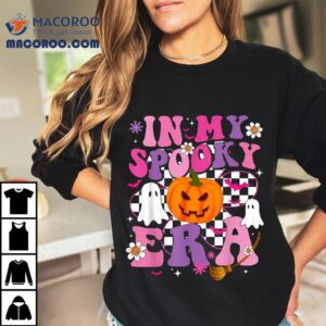 In My Spooky Era Pumpkin For Kids Halloween Shirt