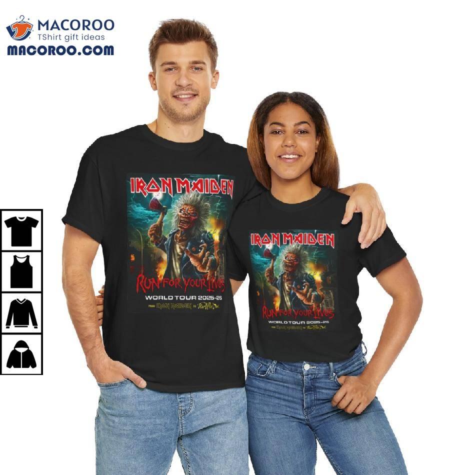 Iron Maiden European Tour Dates For 2025 Announced Shirt Iron Maiden European Tour Dates For 2025 Announced Shirt