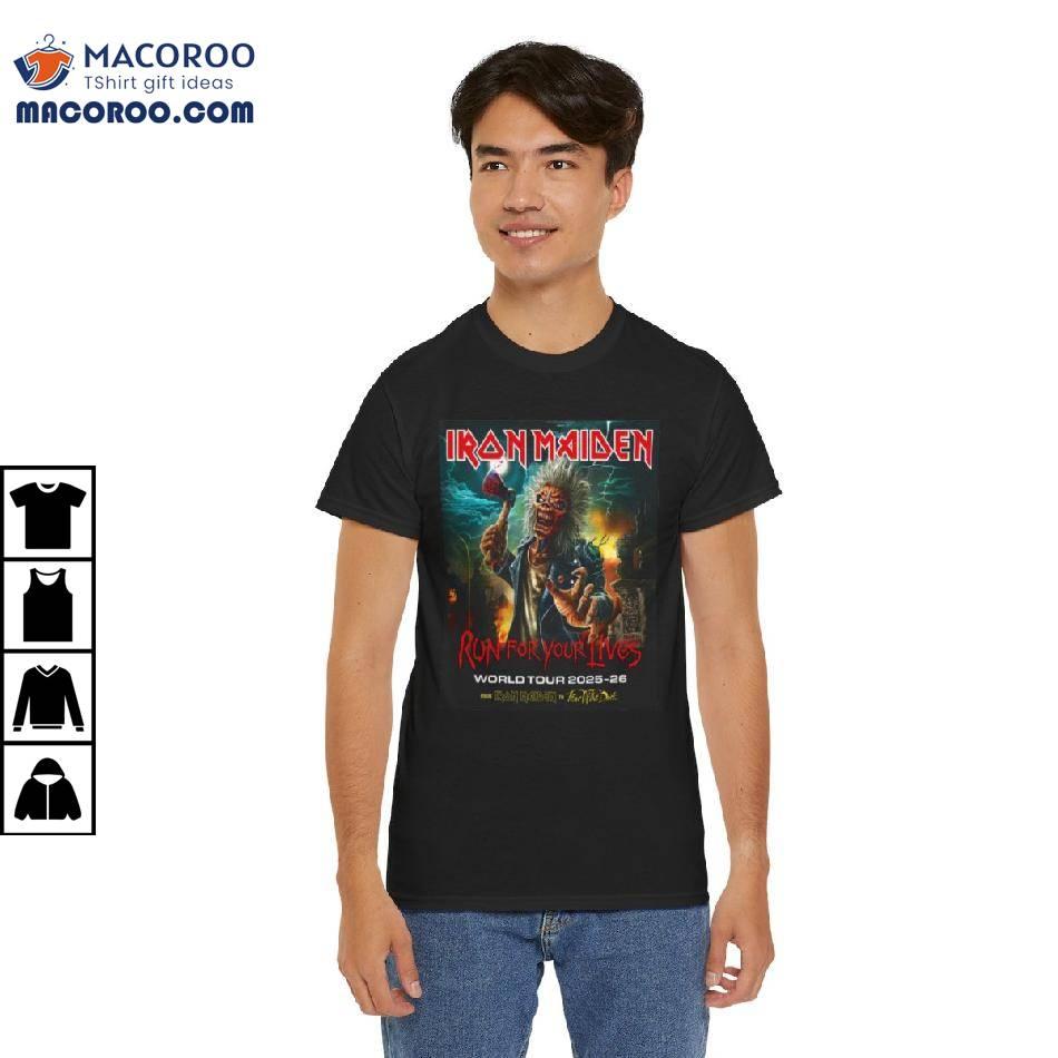 Iron Maiden European Tour Dates For 2025 Announced Shirt Iron Maiden European Tour Dates For 2025 Announced Shirt