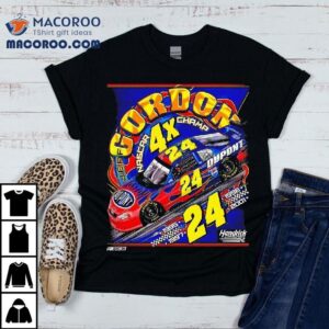 Jeff Gordon X Nascar Champ Dupon Tshirt