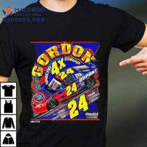Jeff Gordon X Nascar Champ Dupon Tshirt