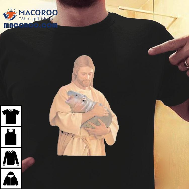 Jesus Moo Deng Shirt Jesus Moo Deng Shirt