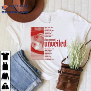 Kacey Musgraves Star-crossed Unveiled Tour Shirt 1 Kacey Musgraves Star Crossed Unveiled Tour Tshirt