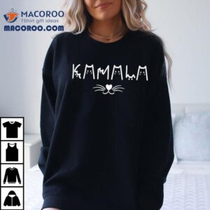 Kamala Harris Cat Lover Tshirt