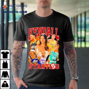 Kendall Starting Five Graphic Tshirt