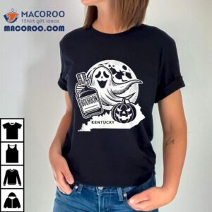 Kentucky Bourbon Halloween Ghost Shirt
