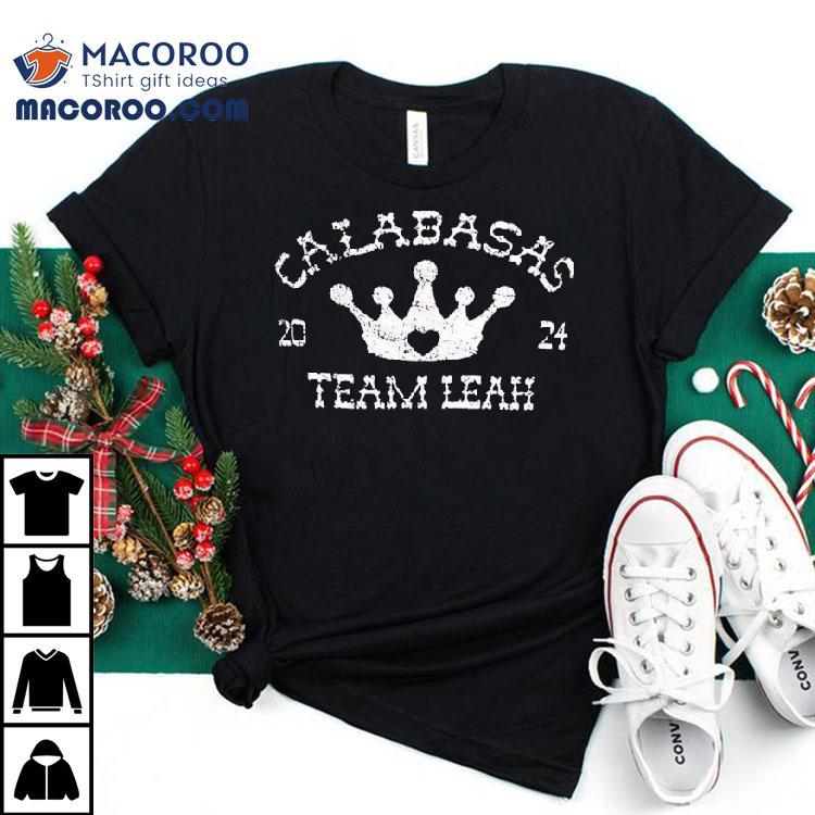 Leahkateb Calabasas 2024 Team Leah Shirt Leahkateb Calabasas 2024 Team Leah Shirt