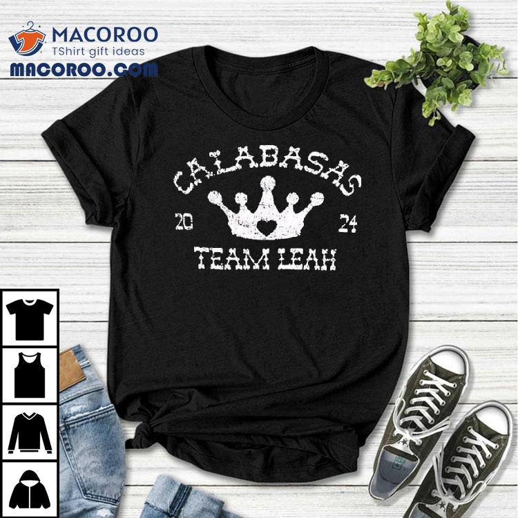 Leahkateb Calabasas 2024 Team Leah Shirt Leahkateb Calabasas 2024 Team Leah Shirt