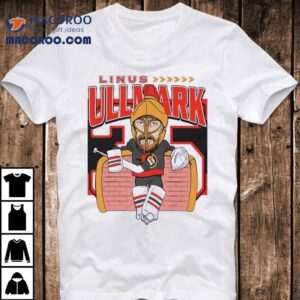 Linus Ullmark Ottawa Senators Hockey Caricature Tshirt