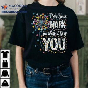 Make Your Mark Happy Dot Day Dandelion Tshirt