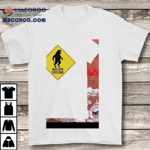 Manbearpig Crossing South Park Shirt 2 Manbearpig Crossing South Park Tshirt