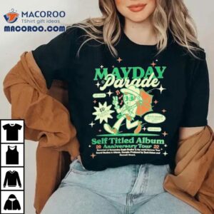 Mayday Parade Oh Well Released Self Titled Album Anniversary Tour Shirt 2 Mayday Parade Oh Well Released Self Titled Album Anniversary Tour Tshirt