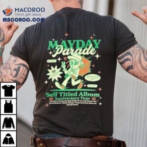 Mayday Parade Oh Well Released Self Titled Album Anniversary Tour Shirt 3 Mayday Parade Oh Well Released Self Titled Album Anniversary Tour Tshirt