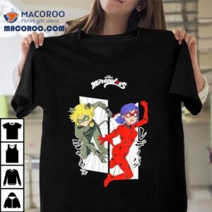 Miraculous Ladybug Cat Noir Manga Tshirt