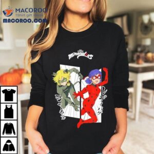 Miraculous Ladybug Cat Noir Manga Tshirt