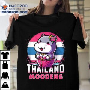 Moodeng Mudeng Cute Funny Viral Hippo Thai Thailand Zoo Meme Shirt 1 Moodeng Mudeng Cute Funny Viral Hippo Thai Thailand Zoo Meme Tshirt