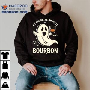 My Favorite Spirit Is Bourbon Halloween Party Tshirt