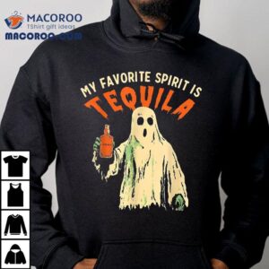 My Favorite Spirit Is Tequila Funny Halloween Party Adult Shirt
