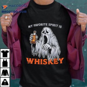 My Favorite Spirit Is Whiskey Halloween Shirt