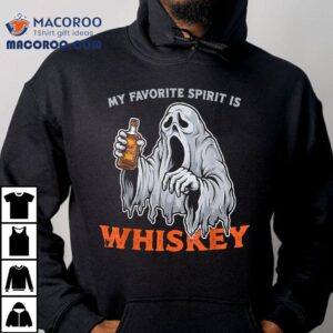 My Favorite Spirit Is Whiskey Halloween Shirt