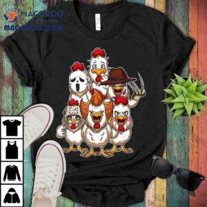 My Little Horror Crew Halloween Chicken Movie Tshirt