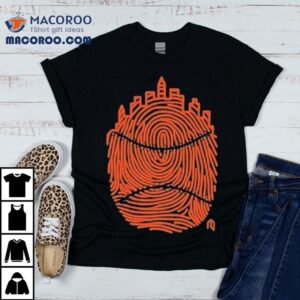New York Mets Skyline Fingerprint Performance Shirt 1 New York Mets Skyline Fingerprint Performance Tshirt